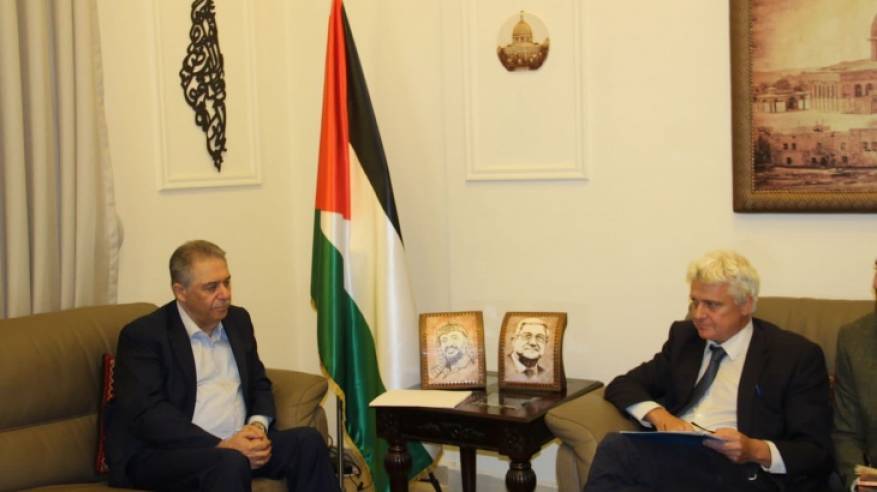 دبور يلتقي ممثل منظمة اليونيسيف في لبنان