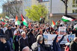 في يوم الأسير.. تظاهرة حاشدة في ألمانيا دعماً للأسرى الفلسطينيين