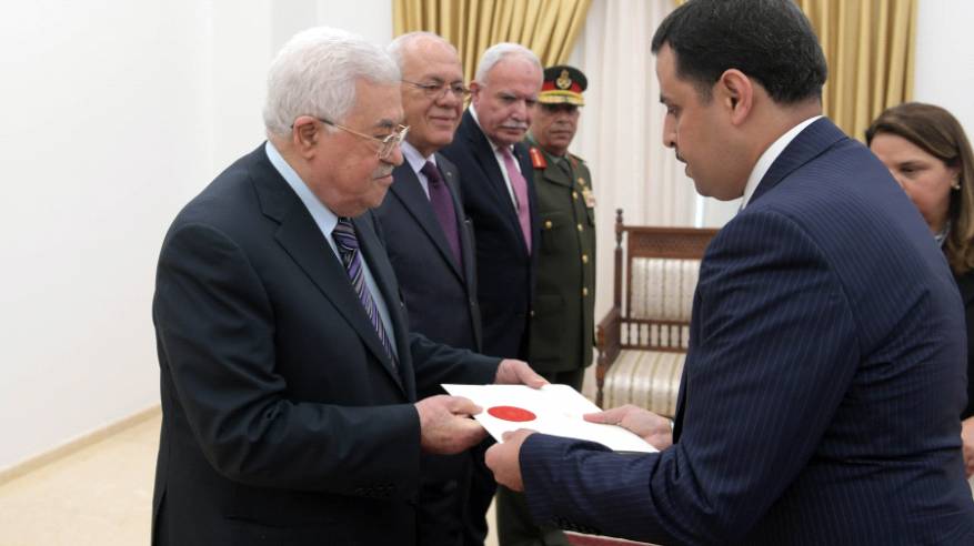 الرئيس يتقبل أوراق اعتماد السفير الأردني
