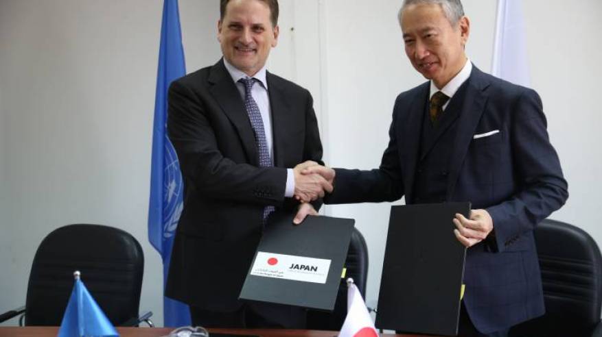 اليابان تتبرع بـ 4,4 مليون دولار لدعم مراكز الأونروا الصحية في غزة