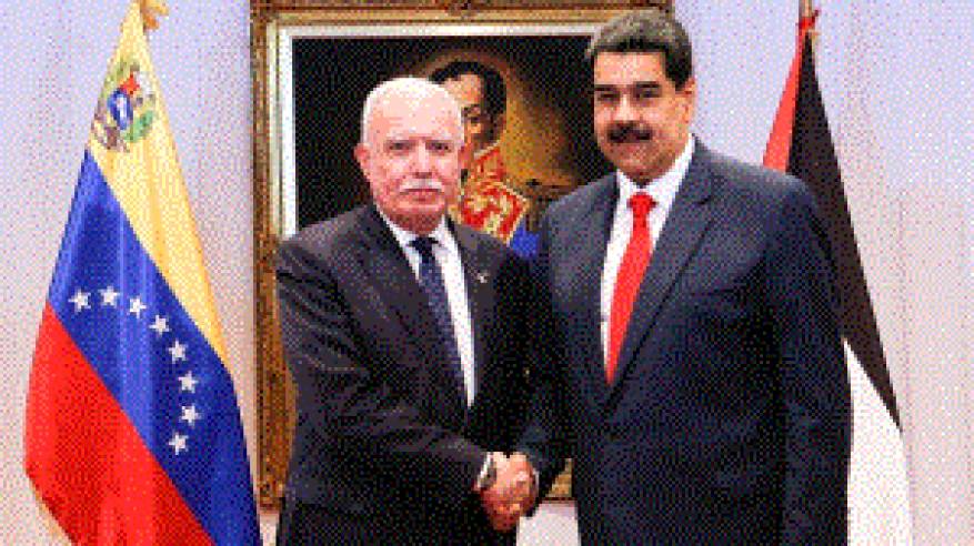 الرئيس الفنزويلي يؤكد موقف بلاده الثابت في دعم القضية الفلسطينية