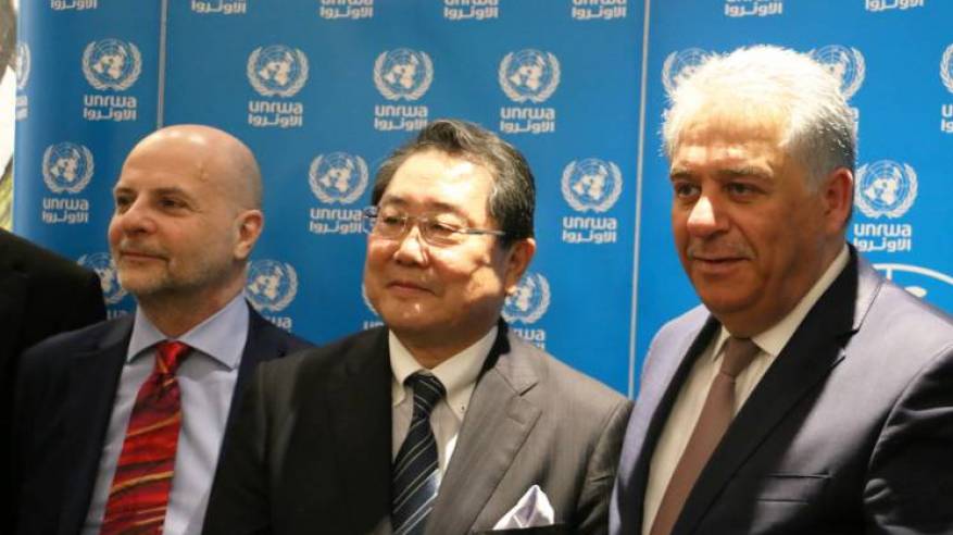اليابان تعلن عن مساهمة جديدة للأونروا في لبنان وتحتفل بانهاء العمل في مشروع تأهيل المساكن في مخيم عين الحلوة