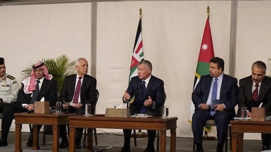 الملك عبد الله يستقبل ممثلي اللاجئين الفلسطينيين في الأردن