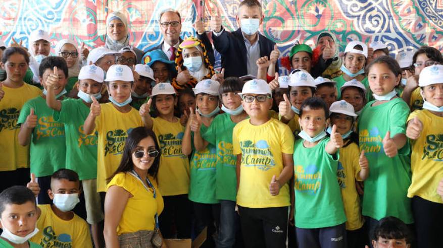 الأونروا تختتم سلسلة المخيمات الصيفية الأولى للأطفال اللاجئين في القدس الشرقية