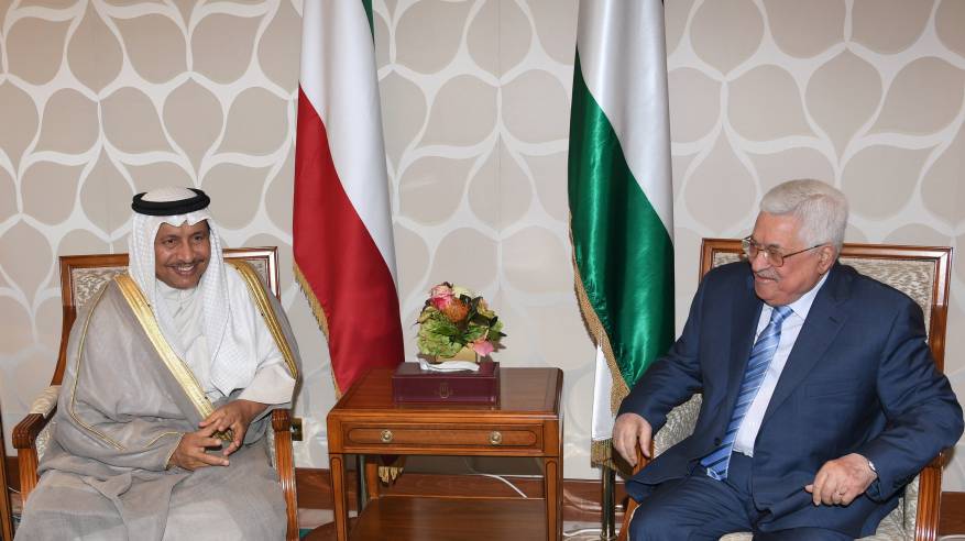 الرئيس يستقبل رئيس مجلس الوزراء الكويتي