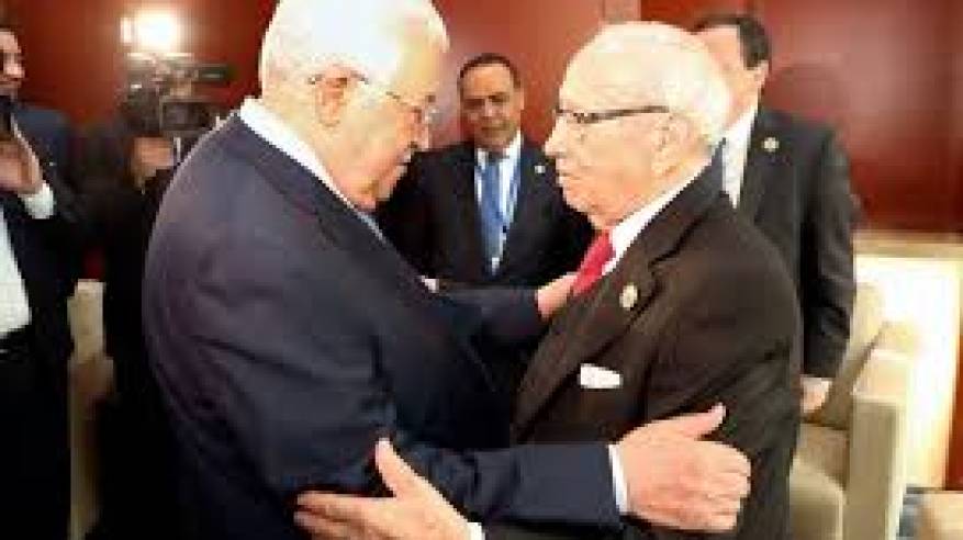 الرئيس التونسي يجدد دعم بلاده لشعبنا حتى إقامة دولته وعاصمتها القدس