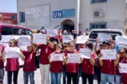 اعتصام في مخيم الدهيشة ضد محاولات شطب وكالة الغوث الدولية