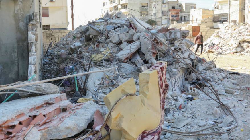 الأونروا تطلق نداء بمبلغ 16 مليون دولار من أجل لاجئي فلسطين المتضررين جراء زلزال تركيا وسوريا