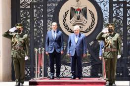 الرئيس لدى استقباله رئيس قبرص: على المجتمع الدولي وقف تصرف إسرائيل كدولة فوق القانون