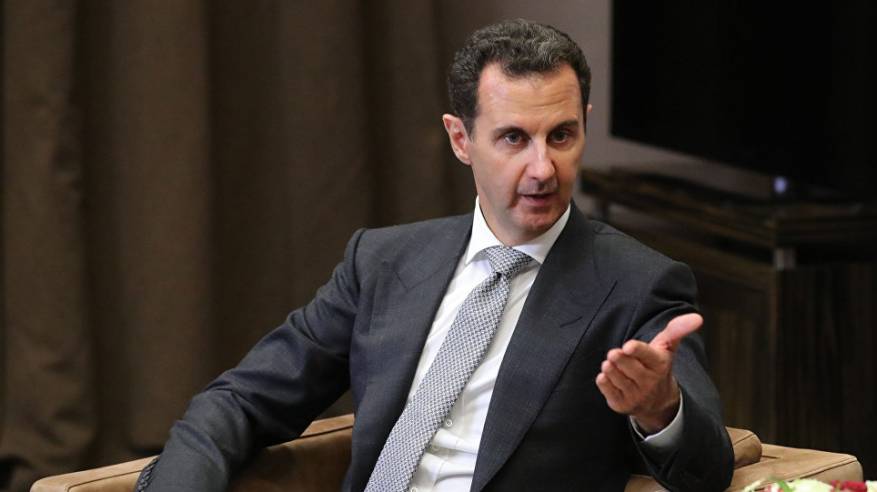 الأسد: بوتين والمسؤولين الروس يبذلون جهودا لتحييد التدخلات الخارجية
