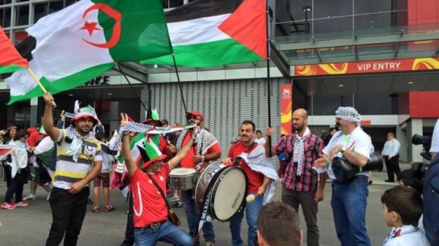 الجالية الفلسطينية في جمهورية الجزائر