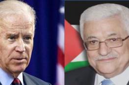 اتصال هاتفي بين الرئيس عباس والرئيس بايدن
