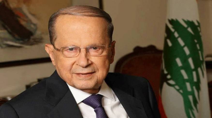 الرئيس اللبناني: علينا اليوم العودة لحمل شعار فلسطين