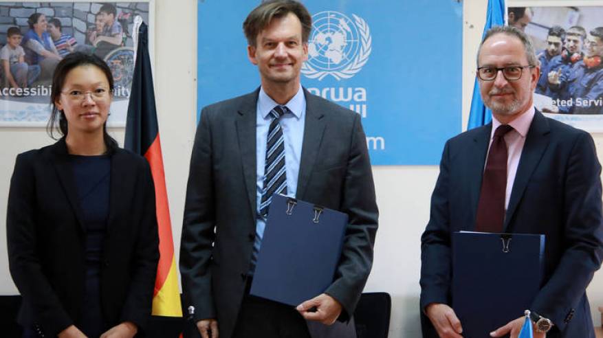 ألمانيا تتبرع بخمسة وعشرين مليون يورو لدعم لاجئي فلسطين في غزة ولبنان