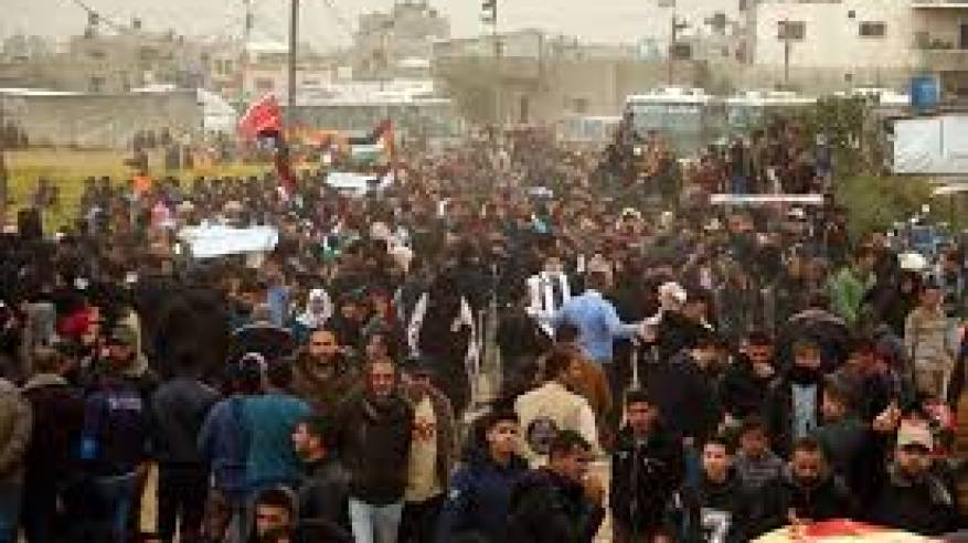 غزة: شهيدان ومئات الجرحى جراء قمع الاحتلال مسيرات يوم الأرض السلمية
