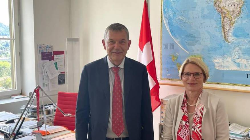 المفوض العام للأونروا يسلط الضوء على الوضع المأساوي للاجئي فلسطين في زيارة رسمية له إلى سويسرا