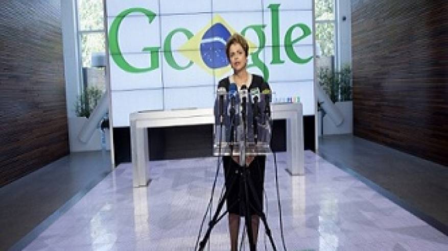ماذا تفعل رئيسة البرازيل في مقر غوغل؟