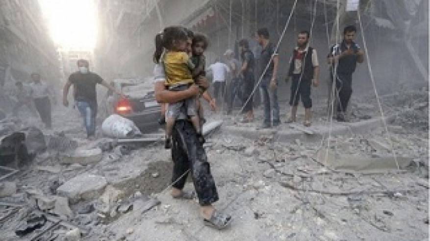 سقوط لاجئ فلسطيني بسورية جراء النزاع الدائر في سورية.