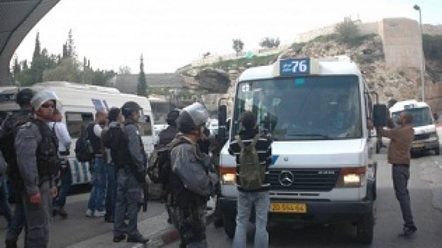 واللا : انتشار 300 جندي إسرائيلي بحافلات القدس