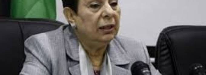 عضو اللجنة التنفيذية لمنظمة التحرير حنان عشراوي